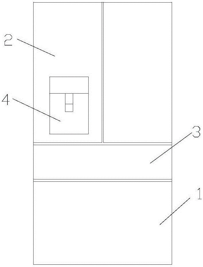 Refrigerator with ice-making chamber