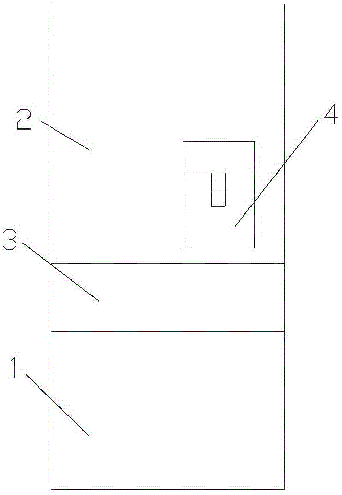 Refrigerator with ice-making chamber