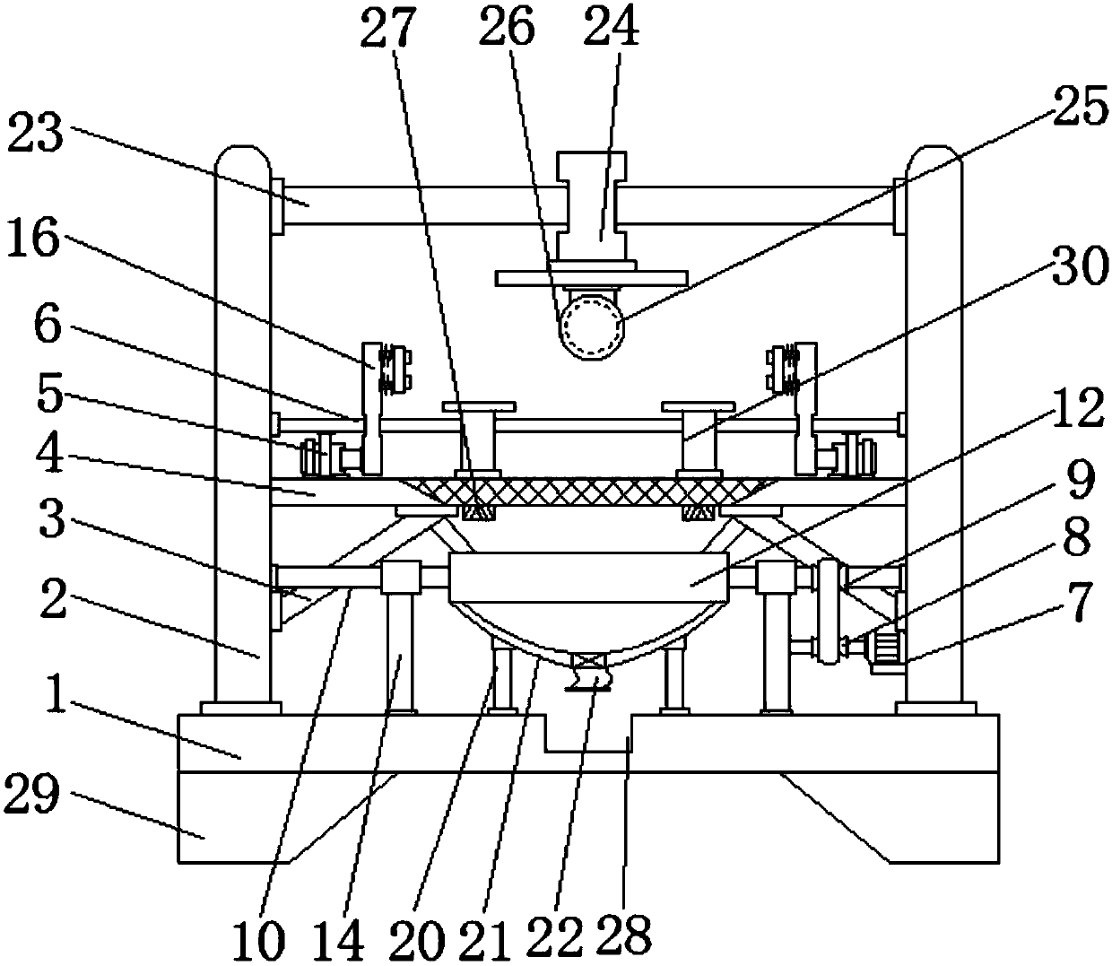 Wood cutting machine capable of recycling chippings