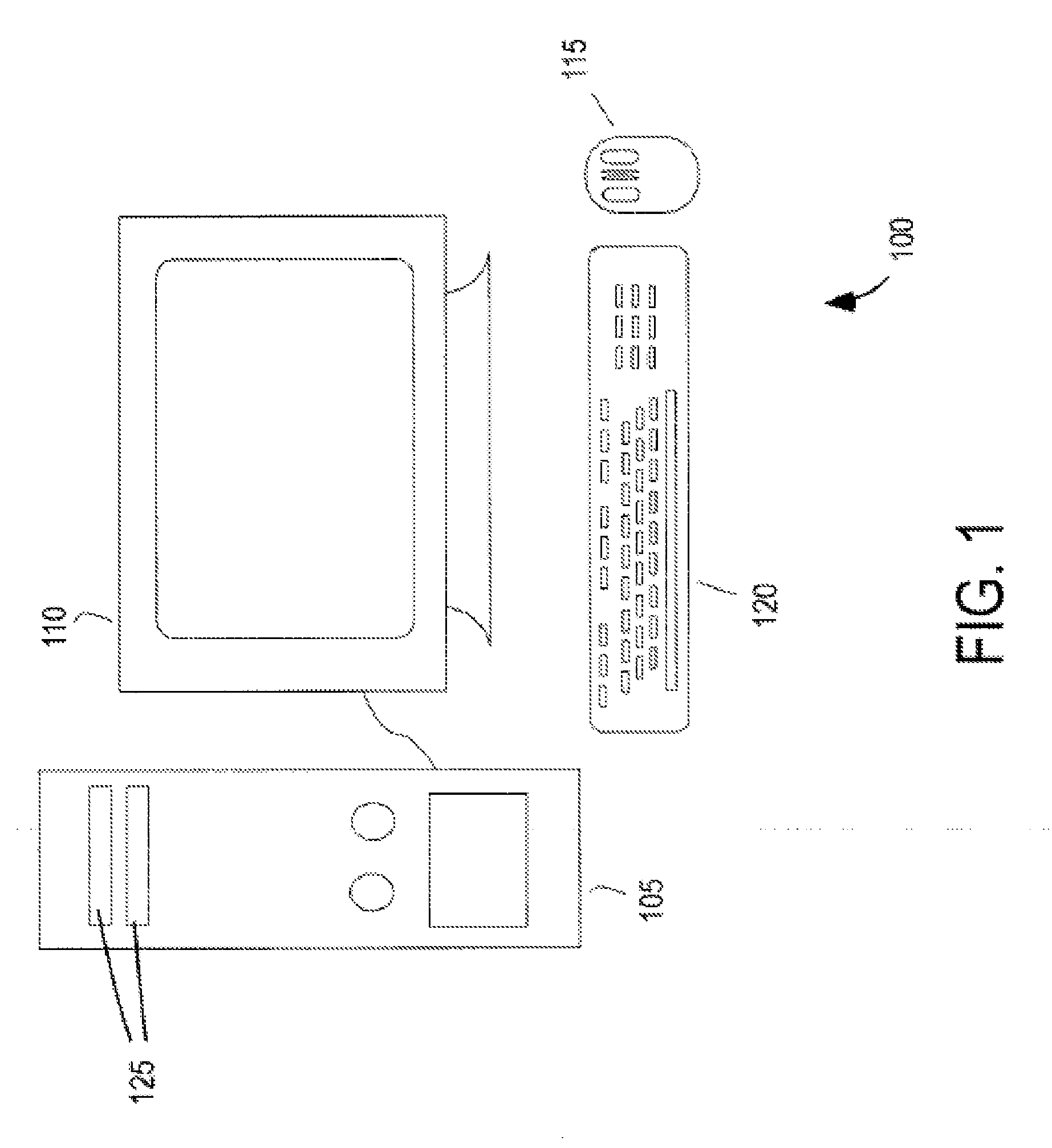 Control device with an accelerometer system