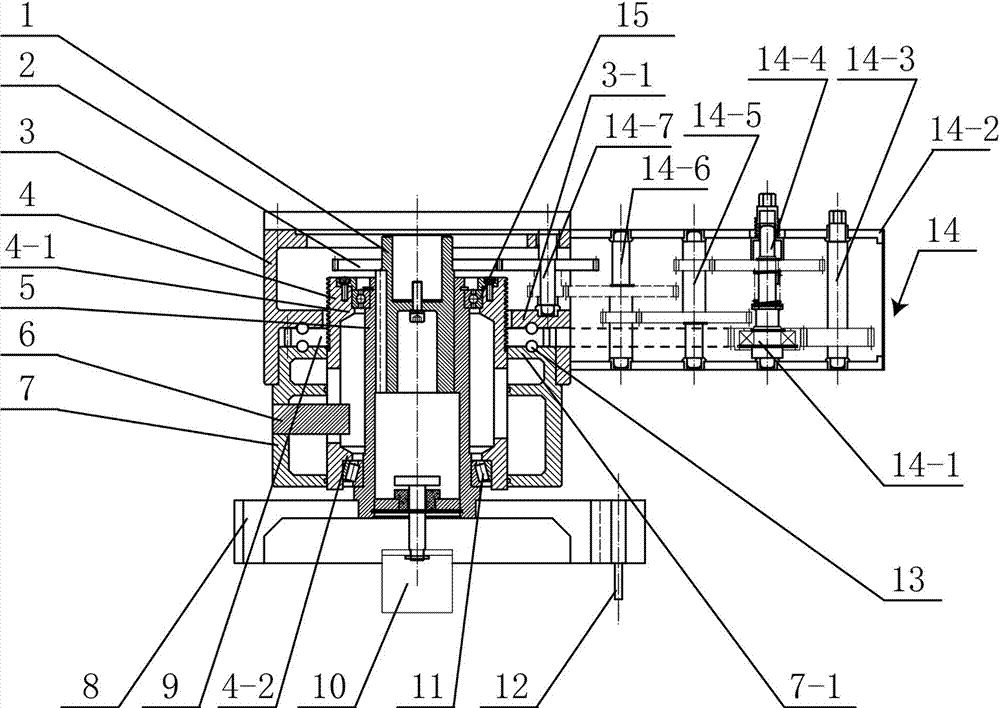 Cutter head feeding and retraction transmission control mechanism of emergency rescue fast anti-explosion tapping equipment