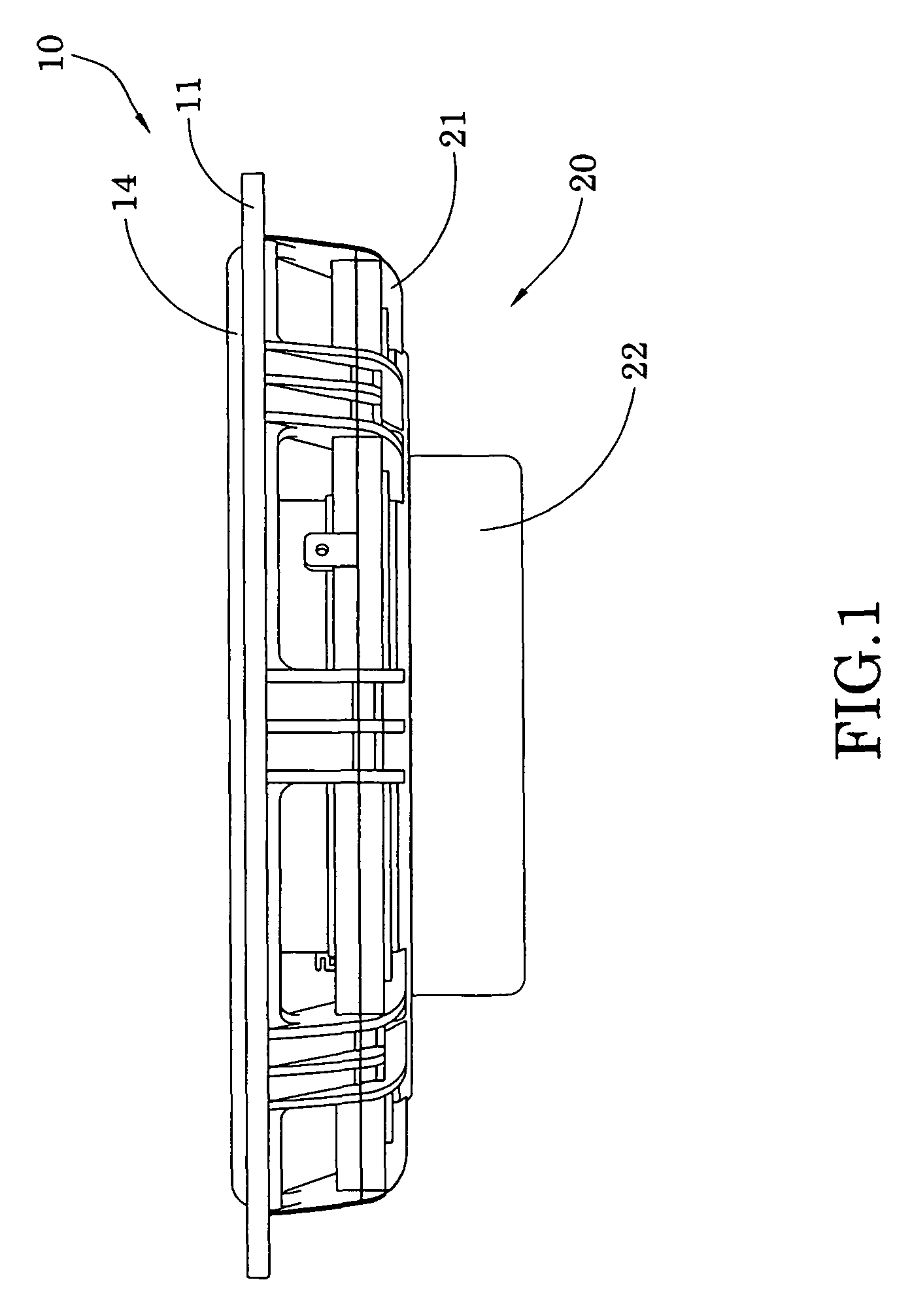 Spider arrangement for electromagnetic vibrator