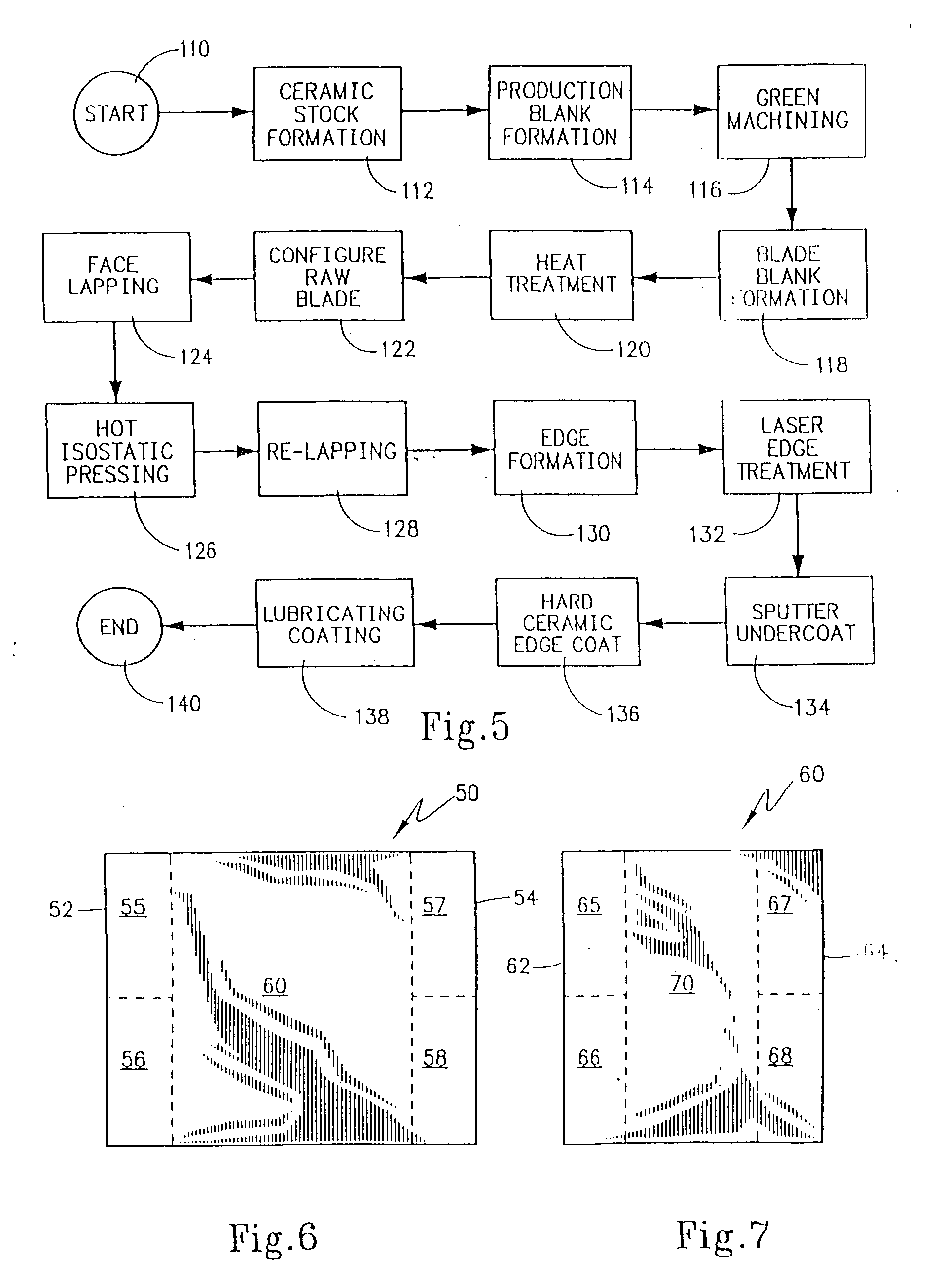 Ceramic blade and production method therefor