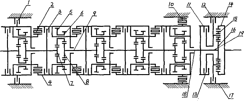 Planetary gearbox capable of directly shifting gears