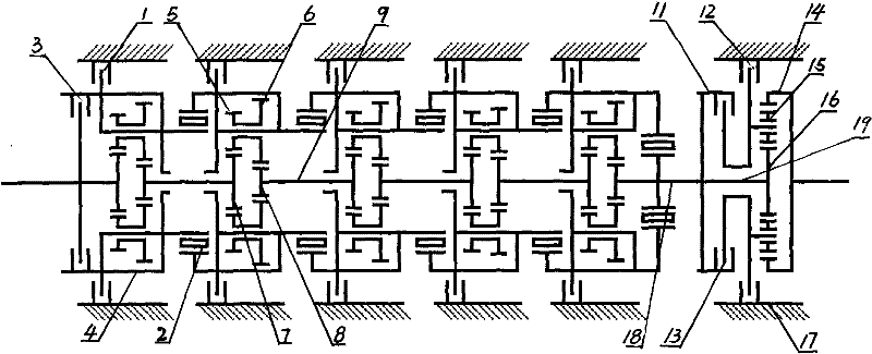 Planetary gearbox capable of directly shifting gears