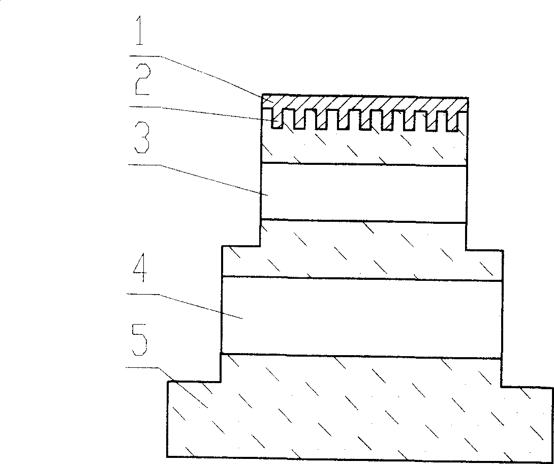 A crossed combined dual cycle grating for quanta trap infrared detector