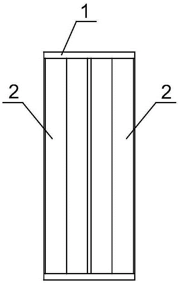 Device for limiting distortional buckling of I-shaped steel beam