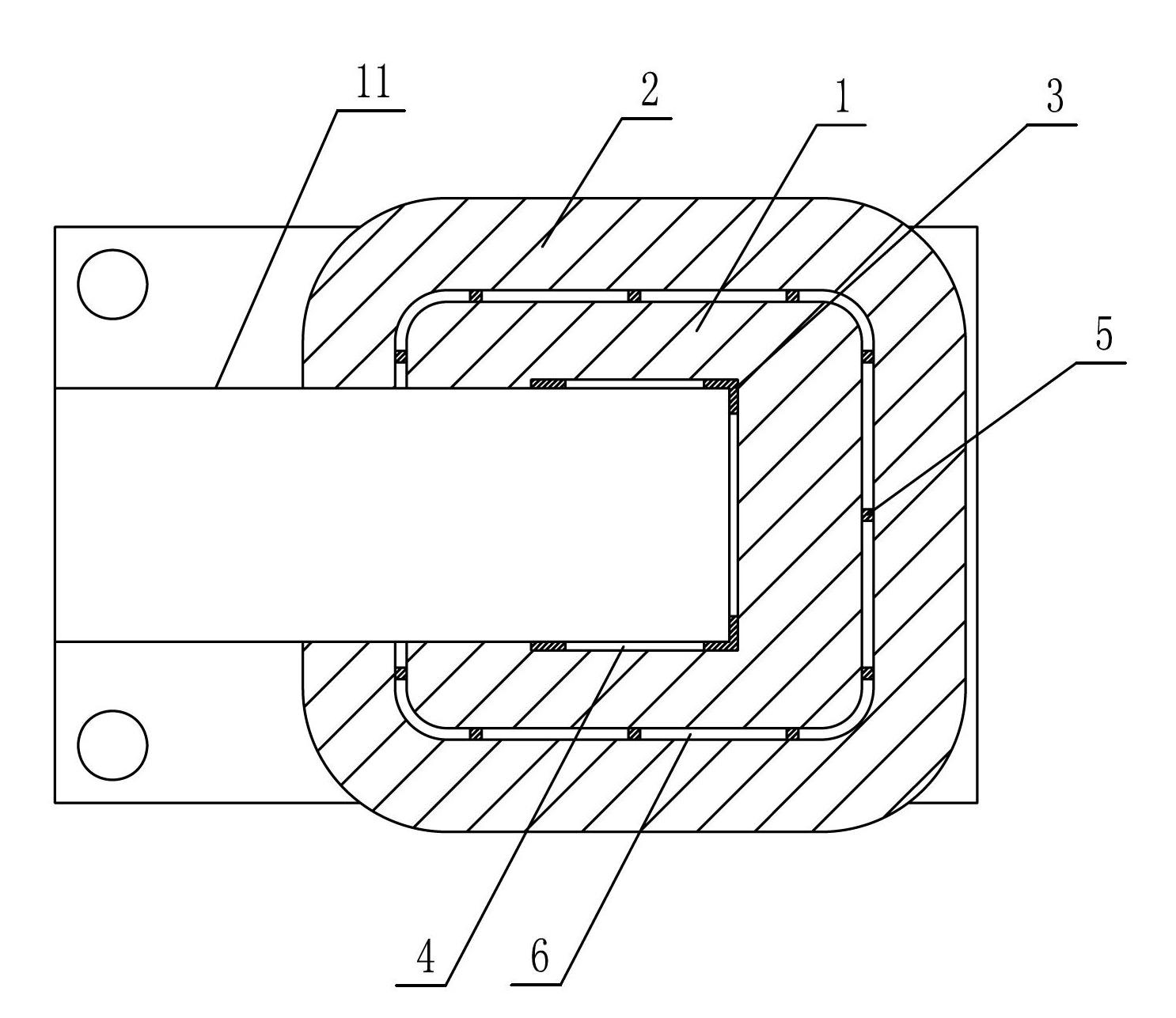 Efficient energy-saving amorphous iron core transformer