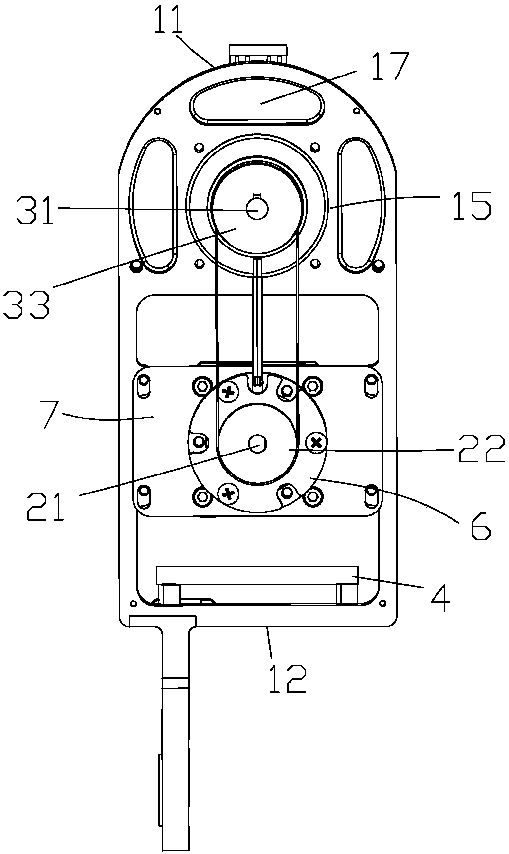 Joint structure of modular mechanical arm