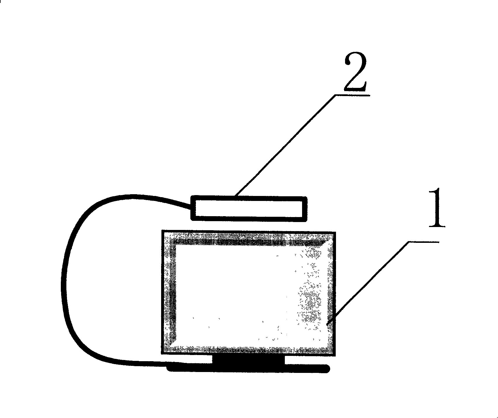 Interactive service terminal, realization system and method