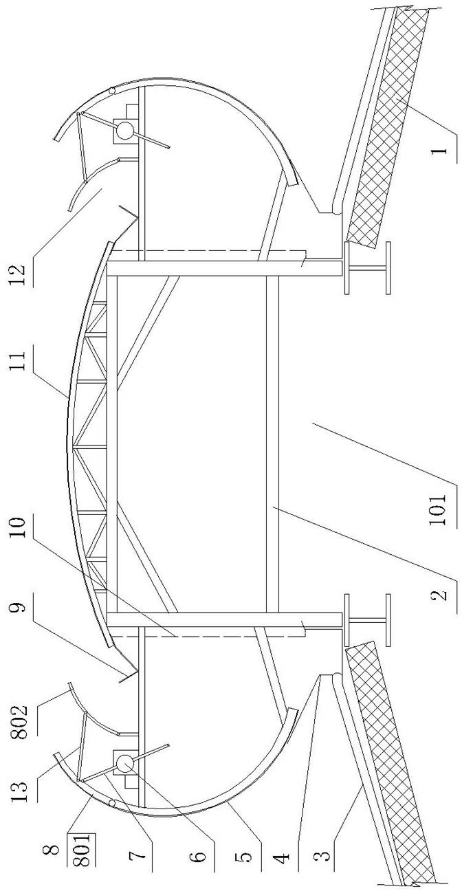 Adjustable lighting ventilator for roof shelter