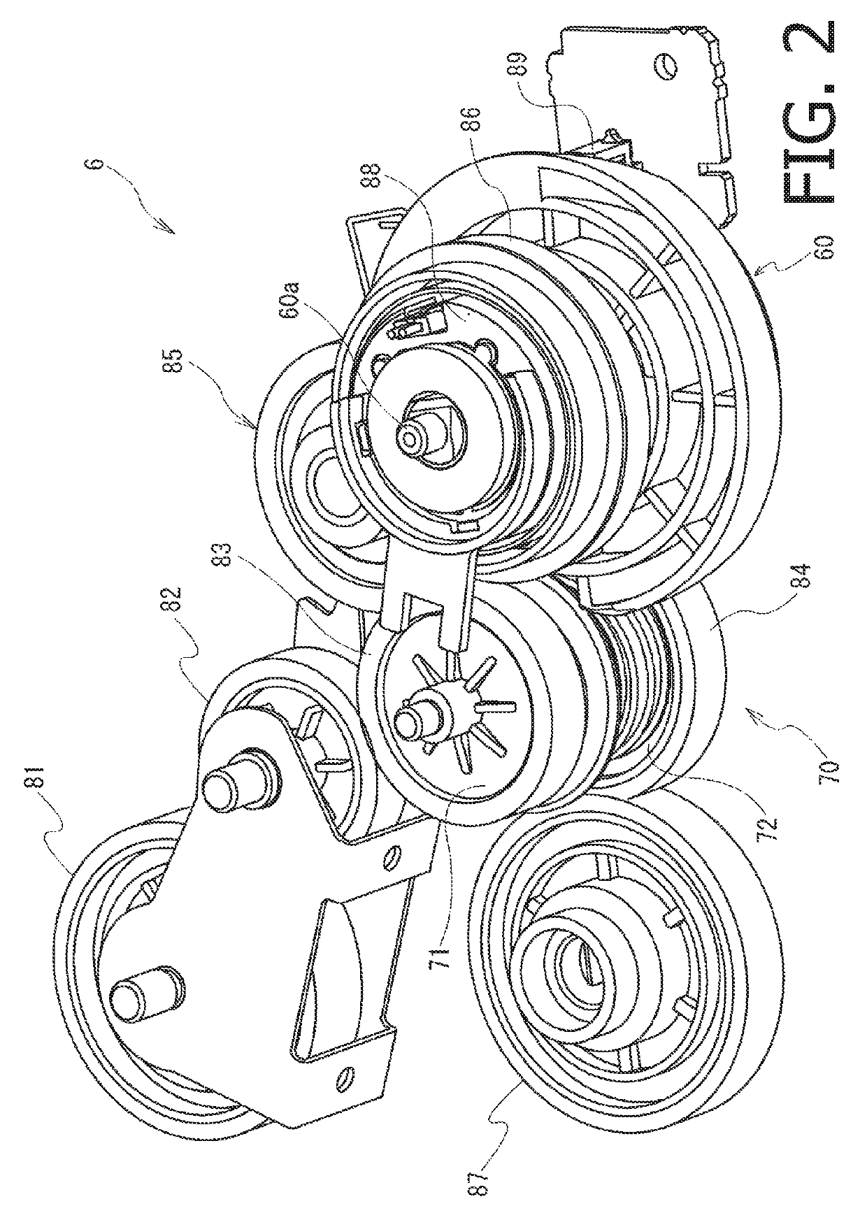 Driving force transmitter, sheet feeding unit, and image forming apparatus