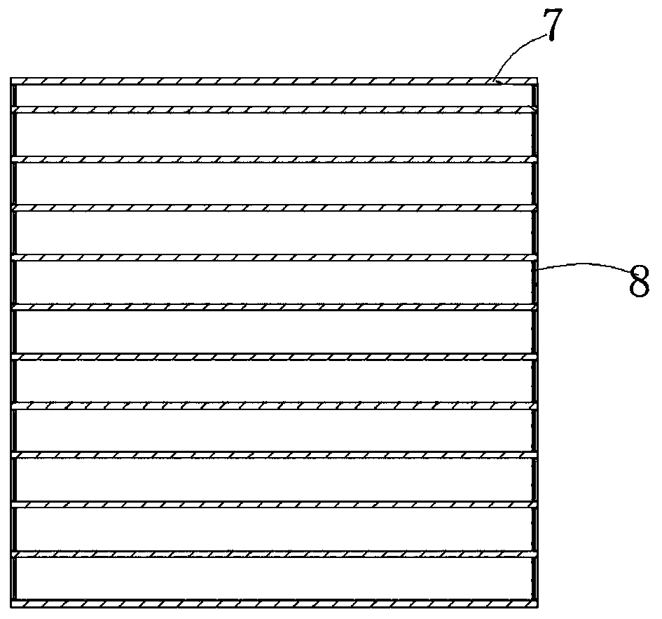 Concrete bundle superimposed thermal insulation material and preparation method thereof