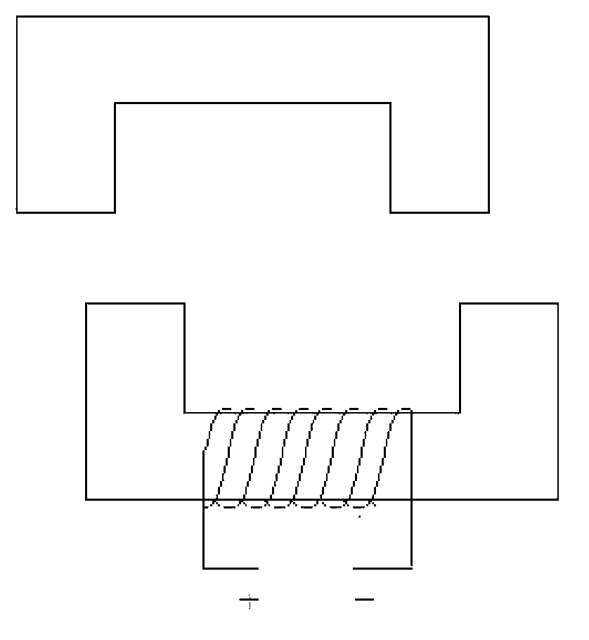 Vector magnetic fluid motor based on phase angle controlling