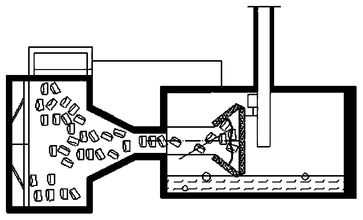 Gas production and supercharging device