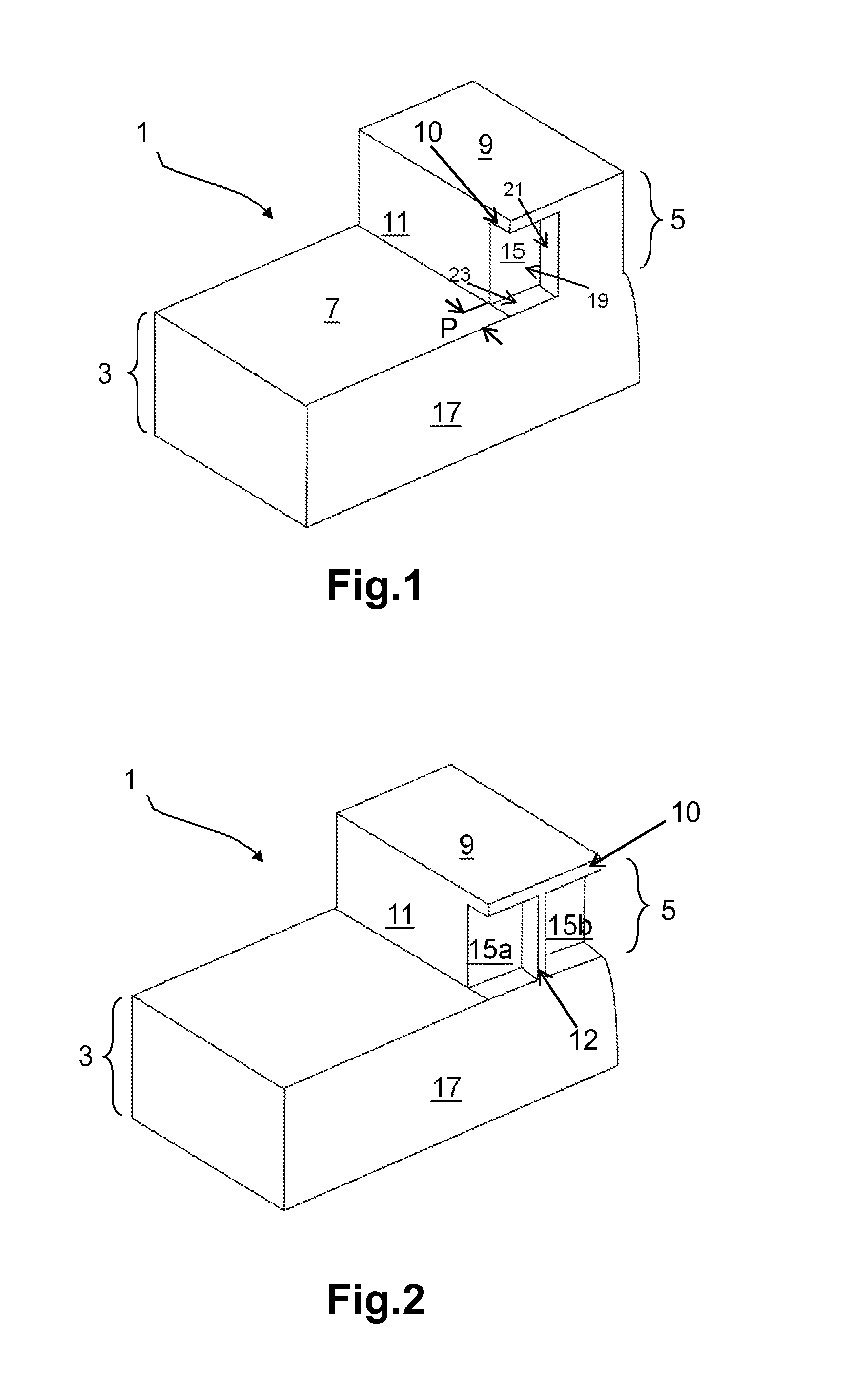 Mold comprising a cavity for molding a device for closure in a groove