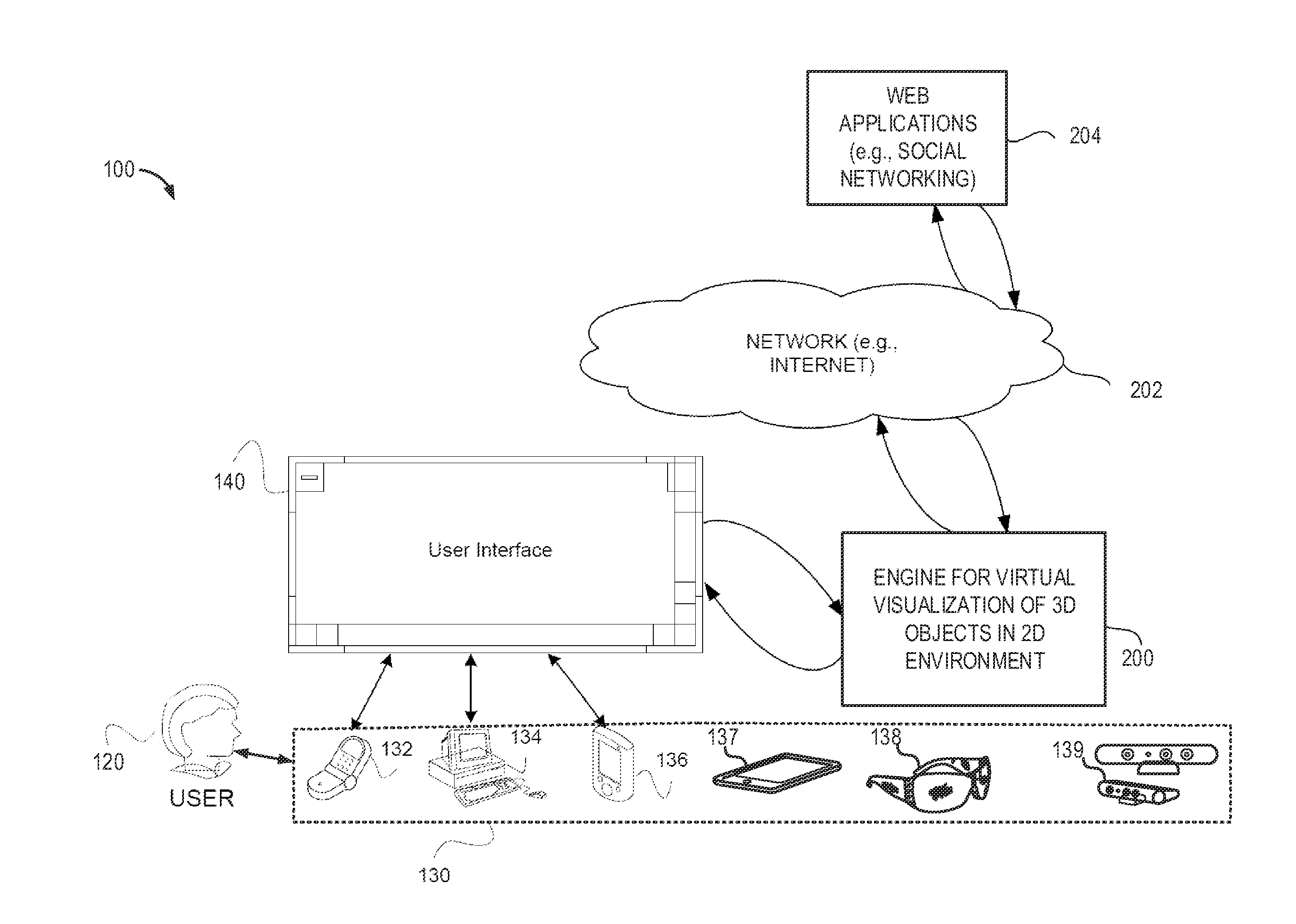 Method for moving and aligning 3D objects in a plane within the 2d environment