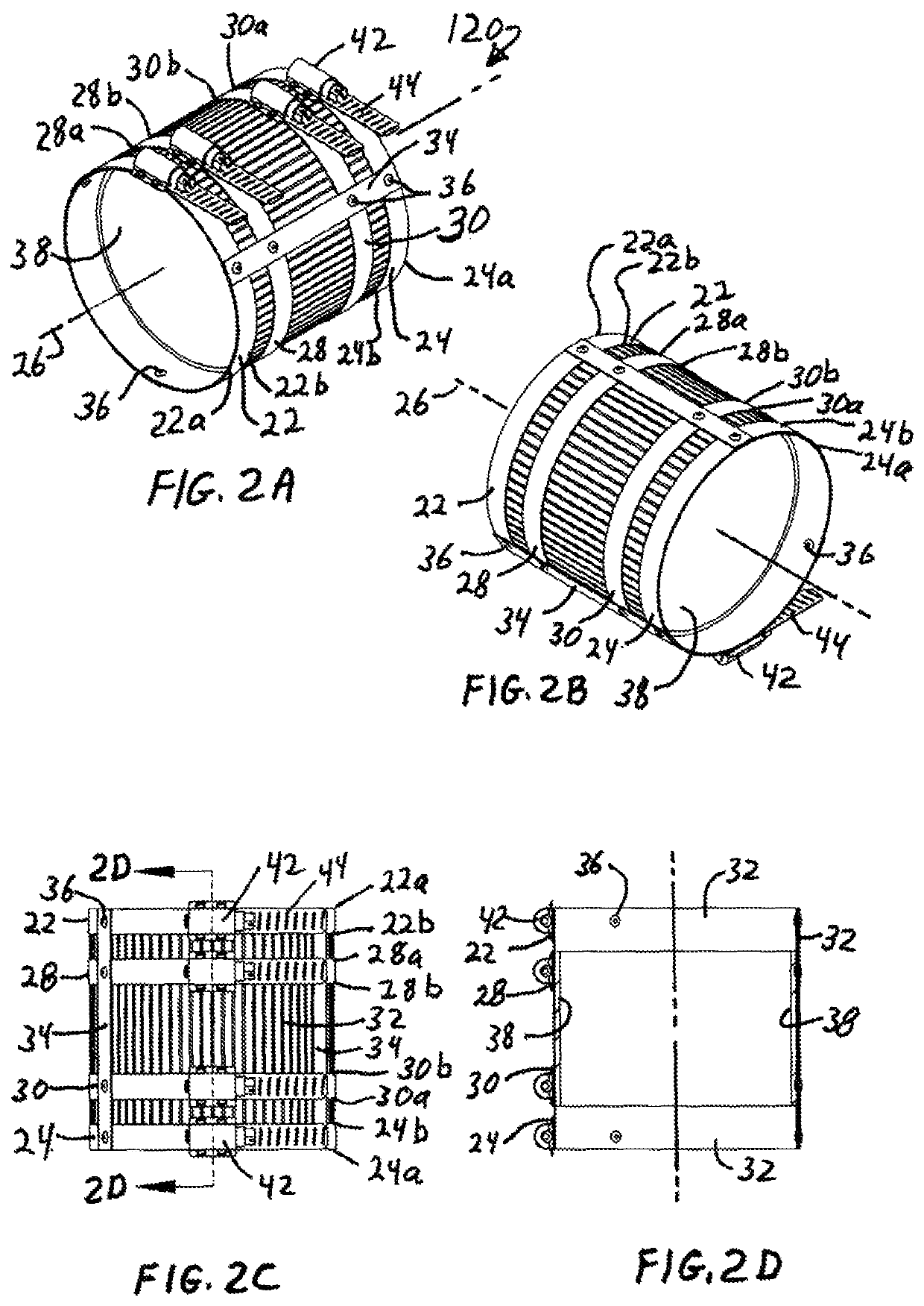 No-hub pipe coupling method and apparatus