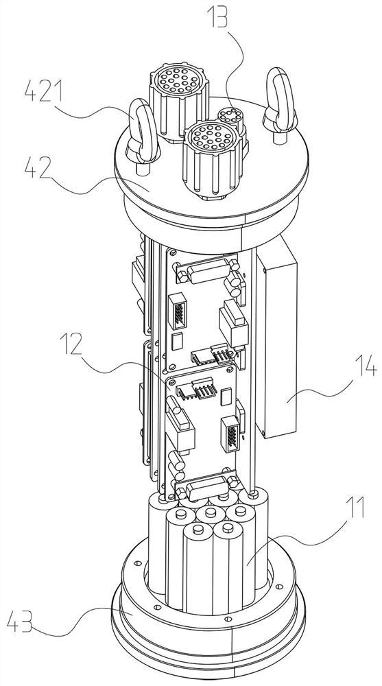 A continuous water harvesting device for an ocean profile