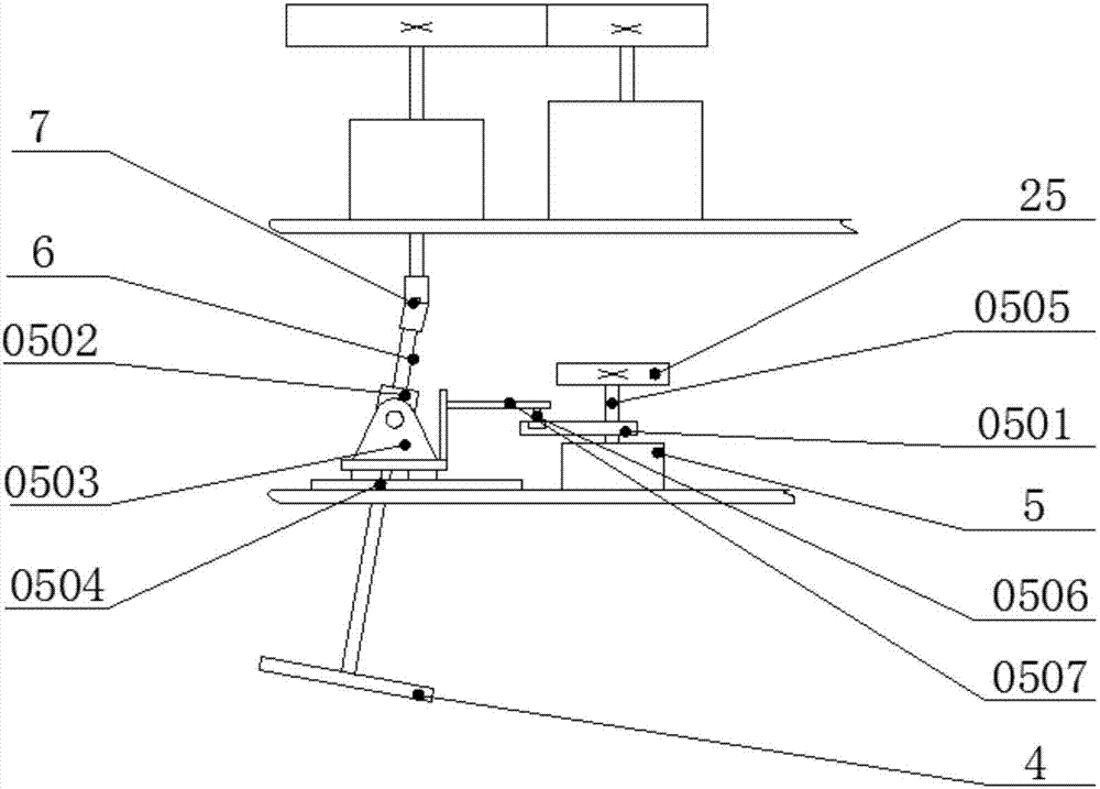 Upper tray device for fluid polishing machine