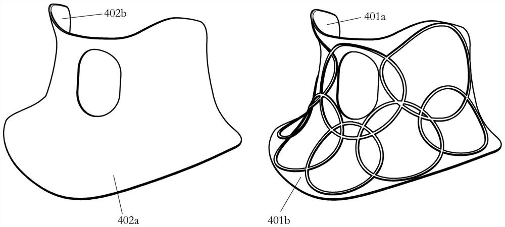 Radio frequency coil device for magnetic resonance neck imaging