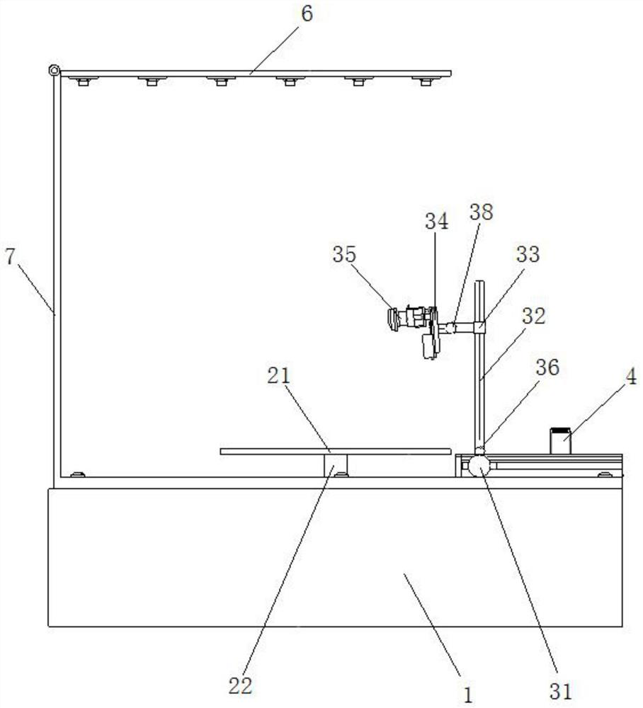 Automatic retired part sequence image acquisition device