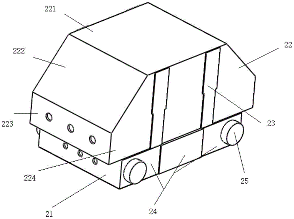 Intelligent unmanned vehicle capable of being used for shooting