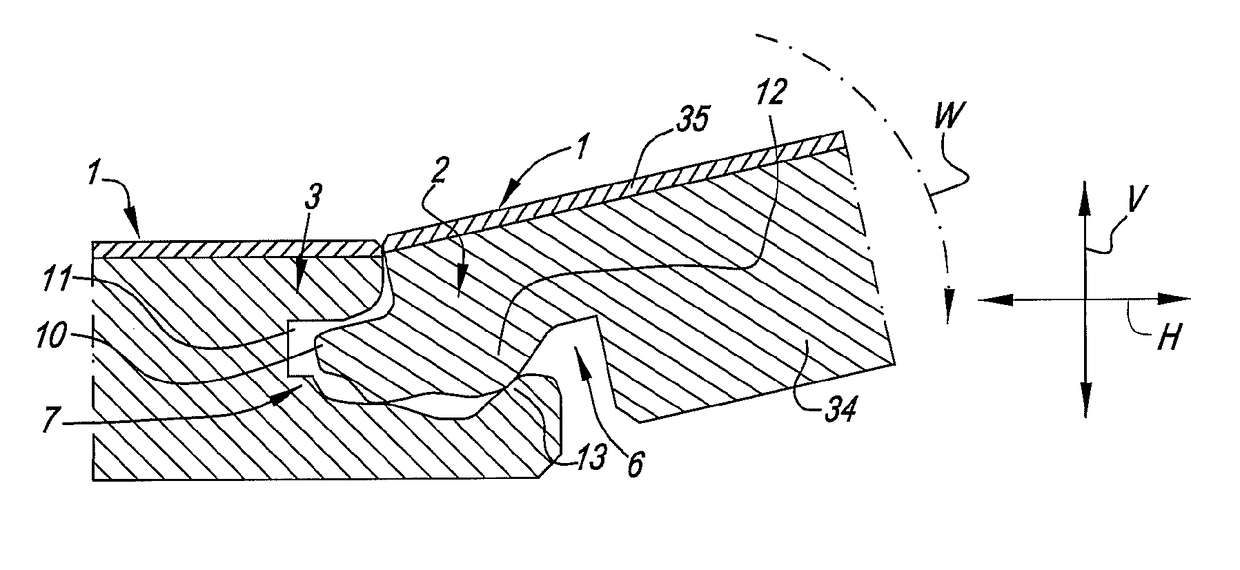 Floor panel forming a floor covering, floor covering formed from such floor panels and method for manufacturing such floor panels