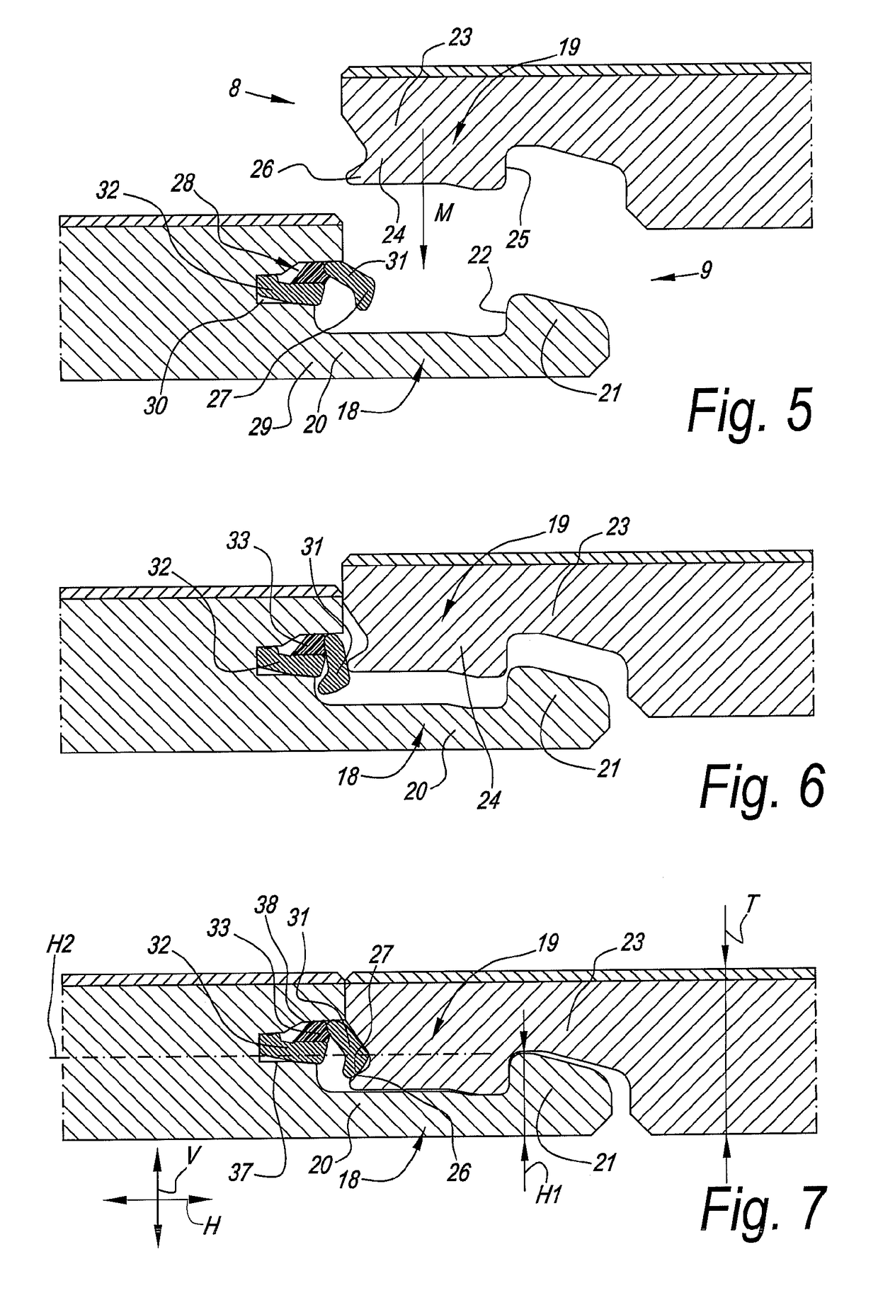 Floor panel forming a floor covering, floor covering formed from such floor panels and method for manufacturing such floor panels