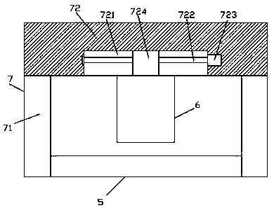 A device for compressing garbage