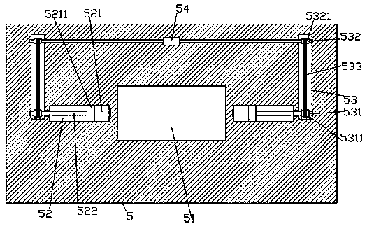 A device for compressing garbage