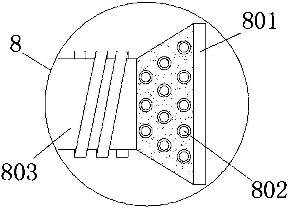 Assembled filtration pipeline for yellow phosphorus tail gas boiler