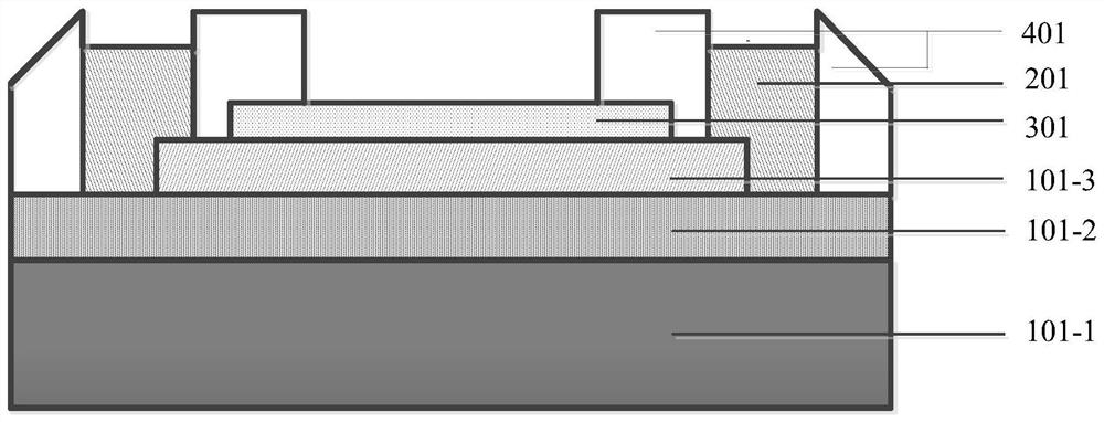 Gas sensor based on tmdcs-sfoi heterojunction and its preparation method