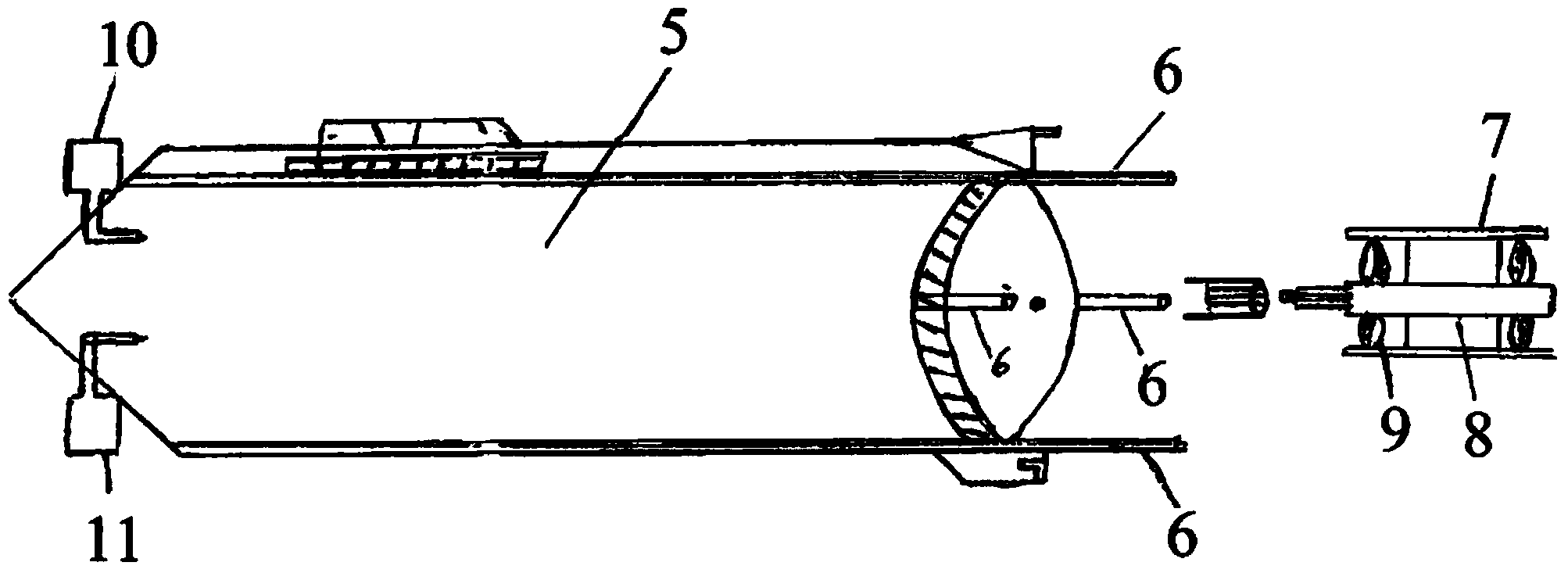 Device capable of realizing autonomousdiving and surfacing and quick steering