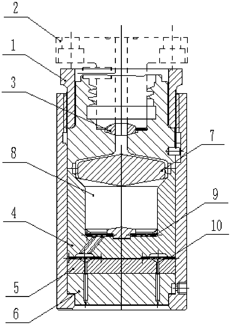 Fiber-splitting primary silk spinning assembly for initiatively distributing melts