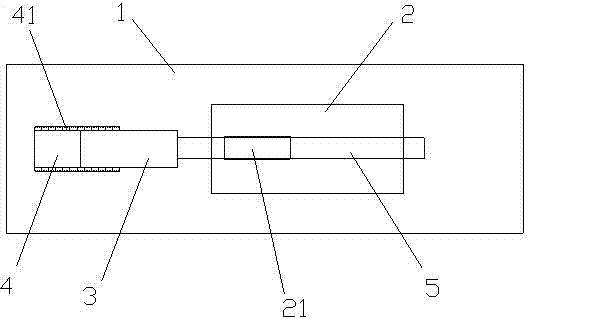 Stamping die with accurate positioning function