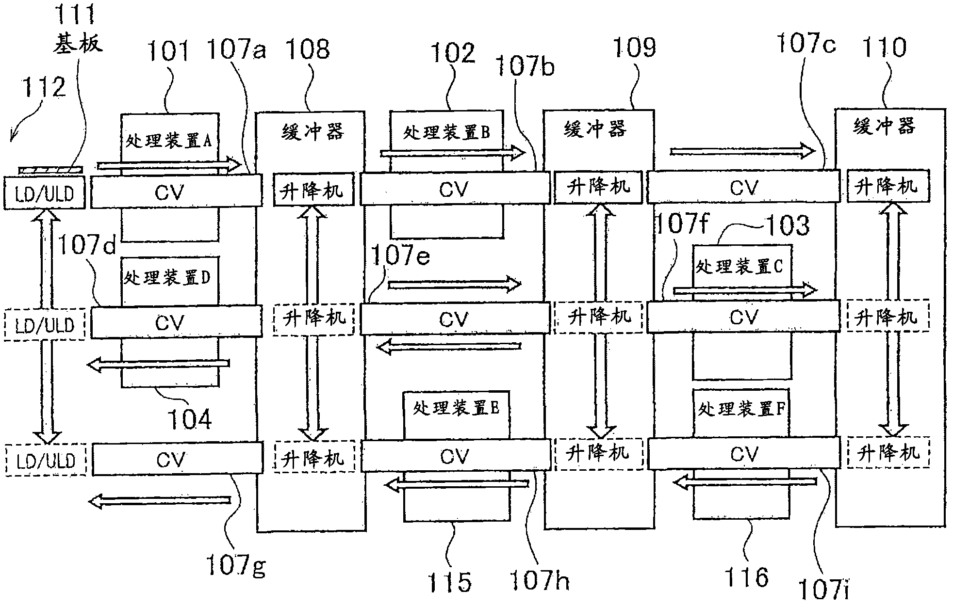 Conveying control device and conveying control method