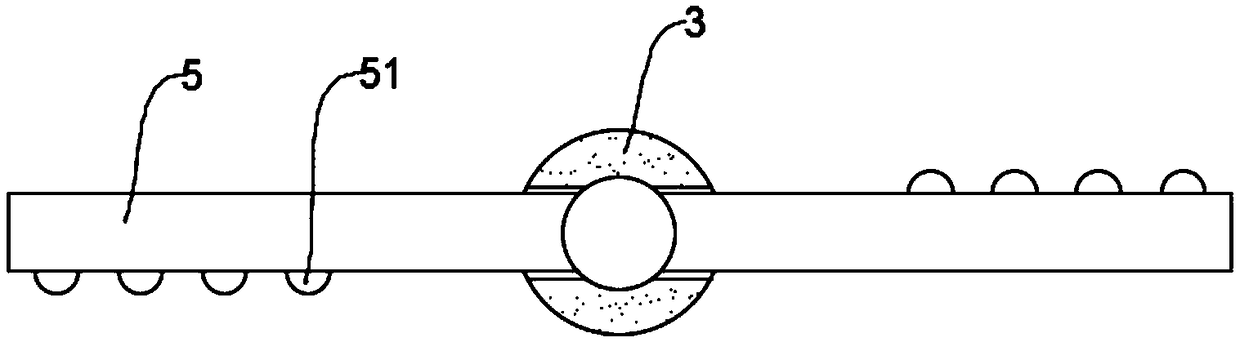 Water flow impact type rice seed washing device