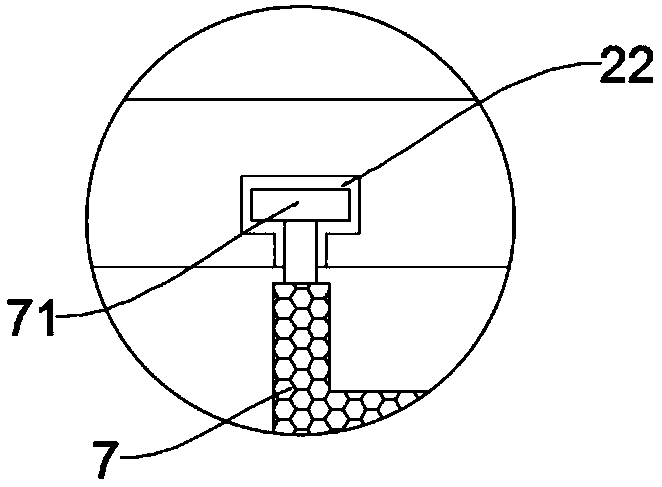 Water flow impact type rice seed washing device