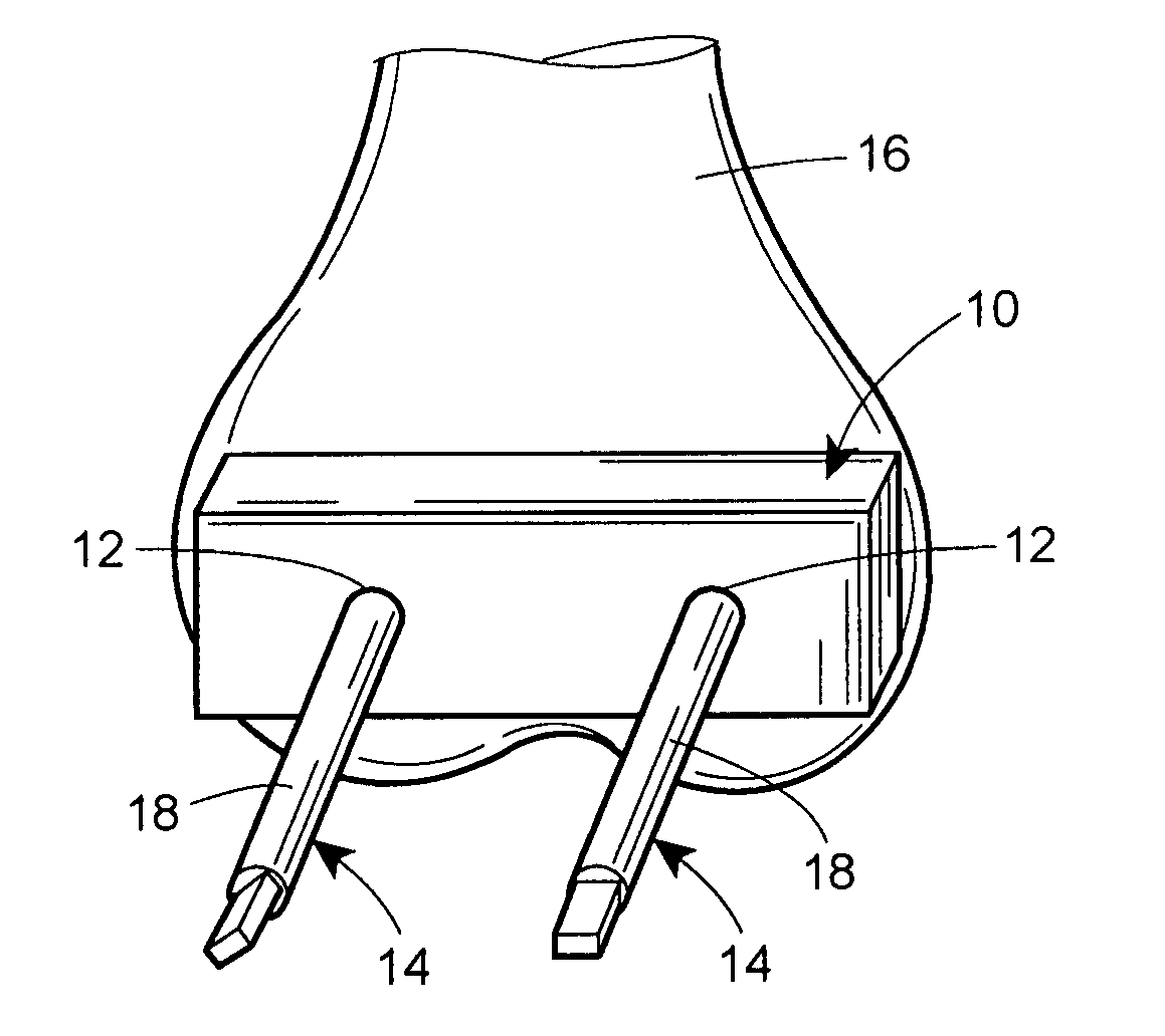 Orthopedic jig, pin, and method