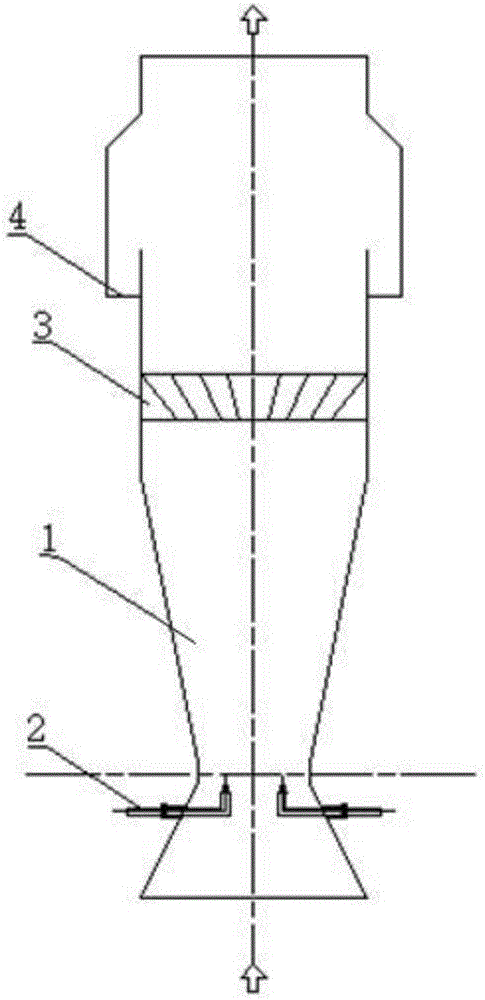 Venturi tube bundle type dust and mist eliminator