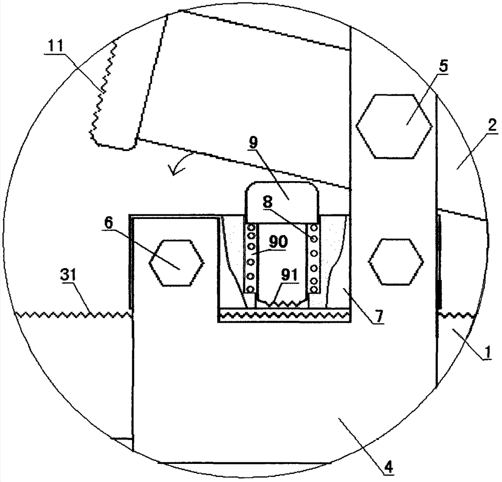 Rapid pipe fitting clamping method and pipe wrench