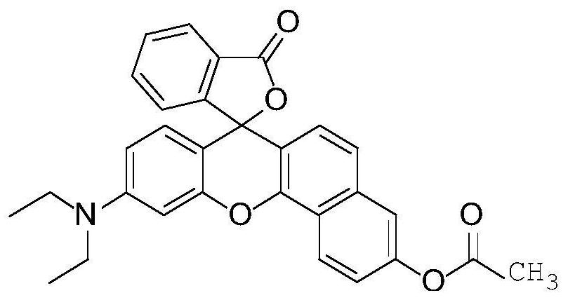 Application of a near-infrared emitting fluorescent probe in the rapid detection of pesticide residues