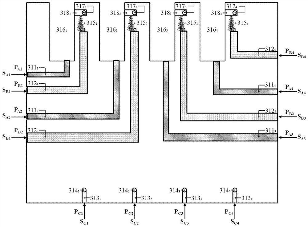 Photoelectric integrated packaging structure based on low temperature co-fired ceramics