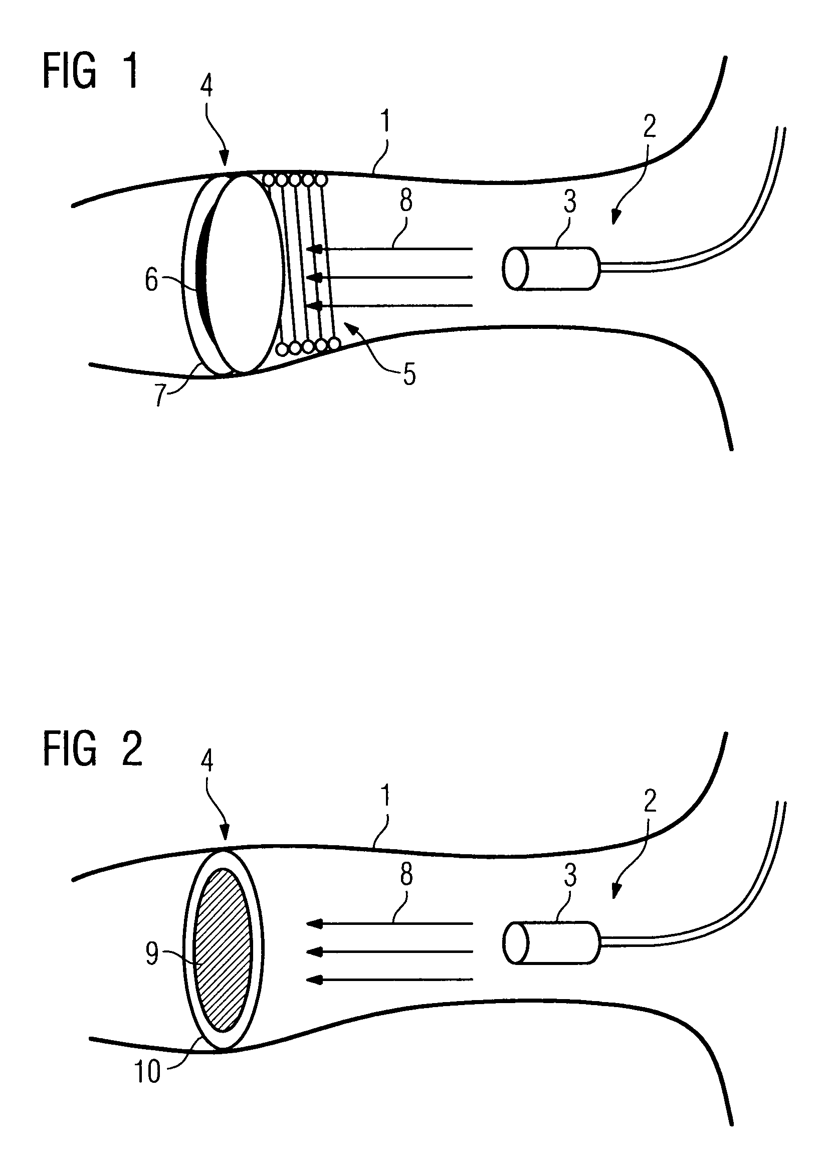 Method for generating an acoustic signal or for transmitting energy in an auditory canal and corresponding hearing apparatus