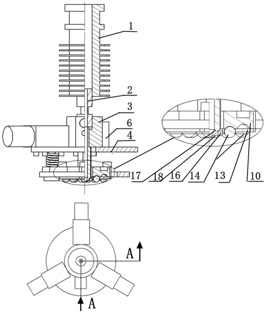 A method and realization device for improving the quality of FDM printing