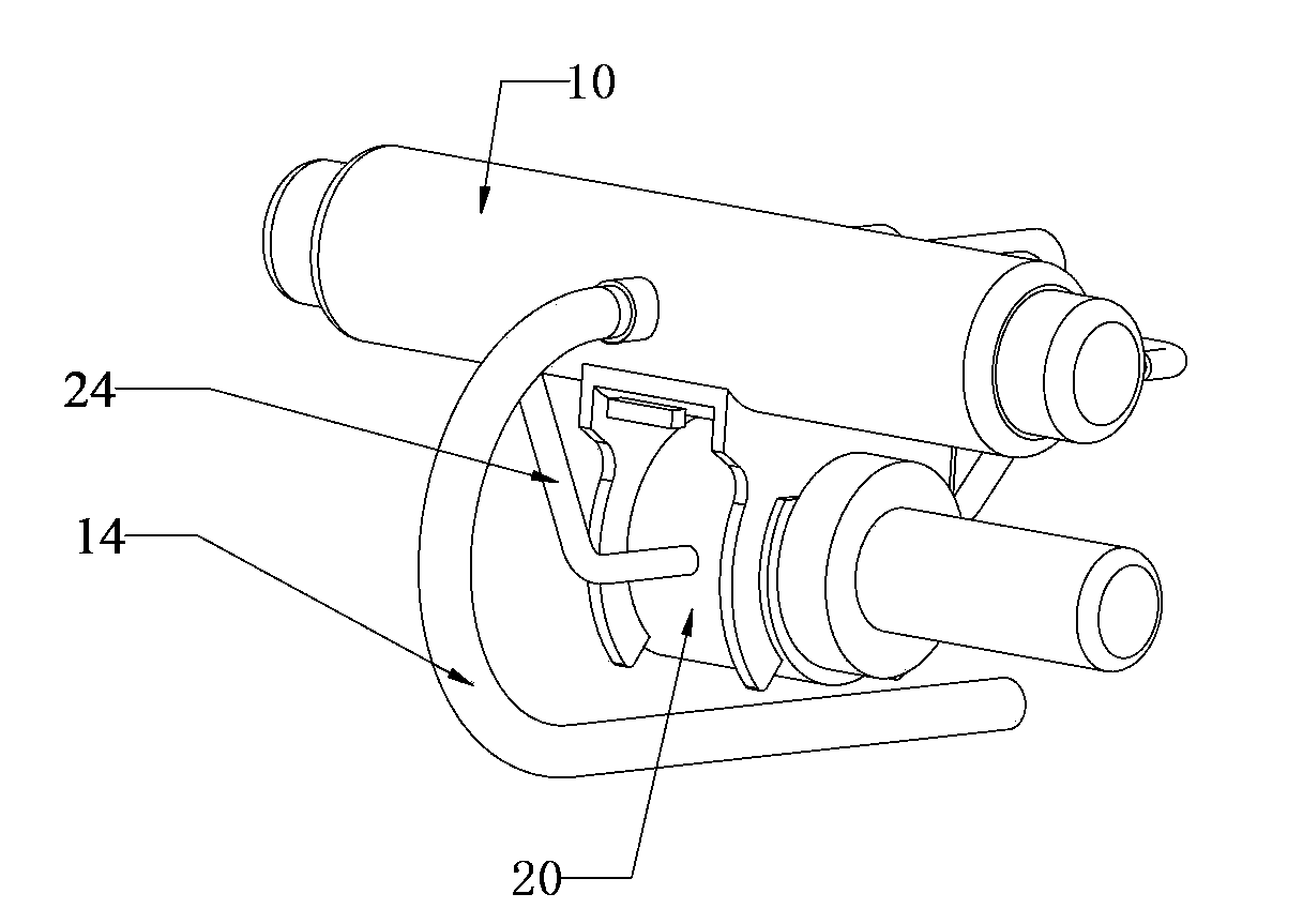 Four-way valve used for R32 refrigerant, and air conditioner