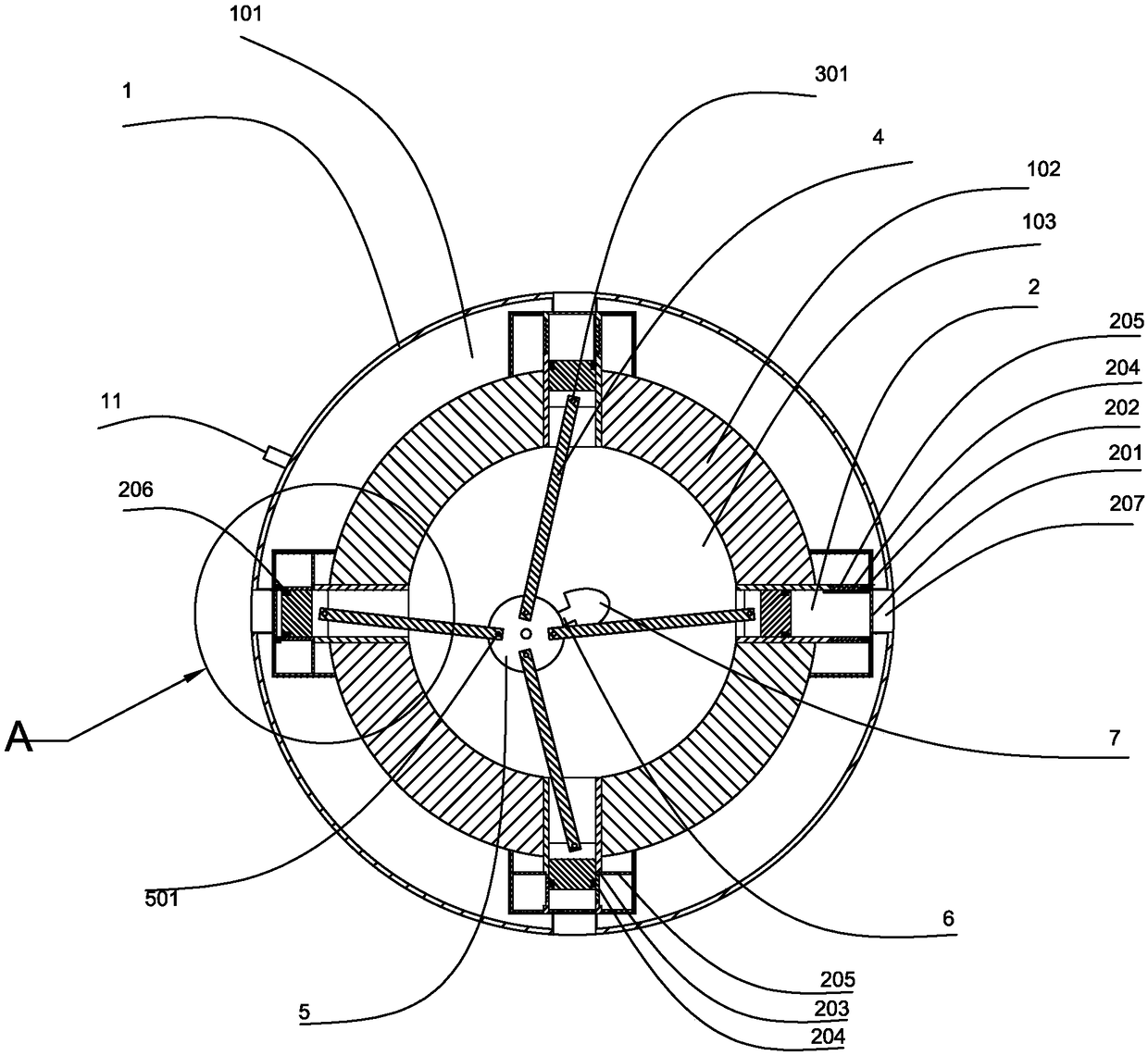 Environment-friendly air purifying device