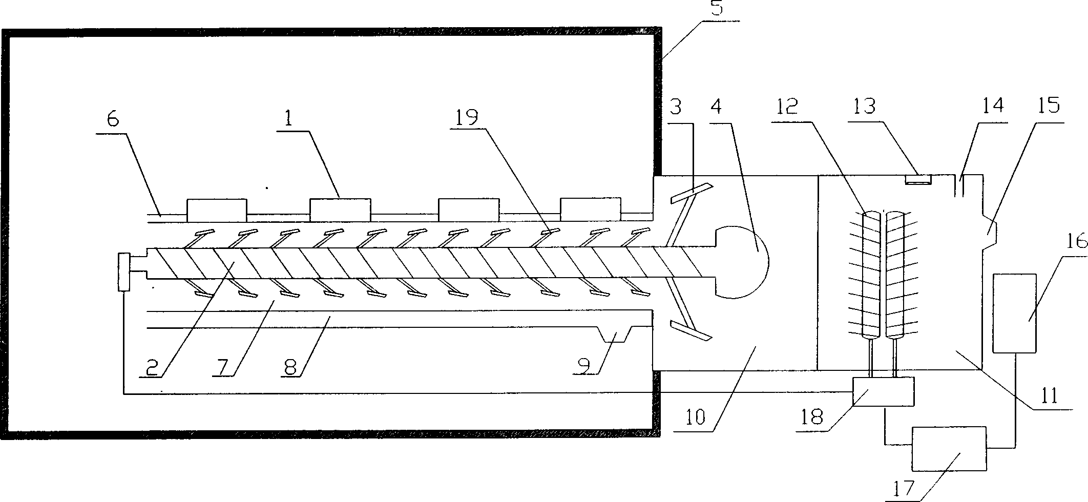 Pit-type flushing-free toilet