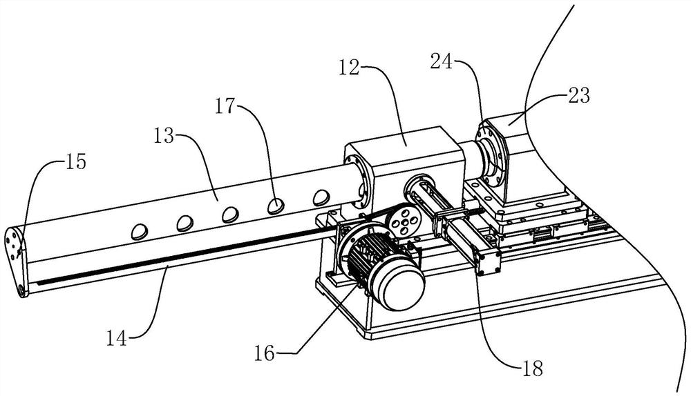 Transmission shaft production line